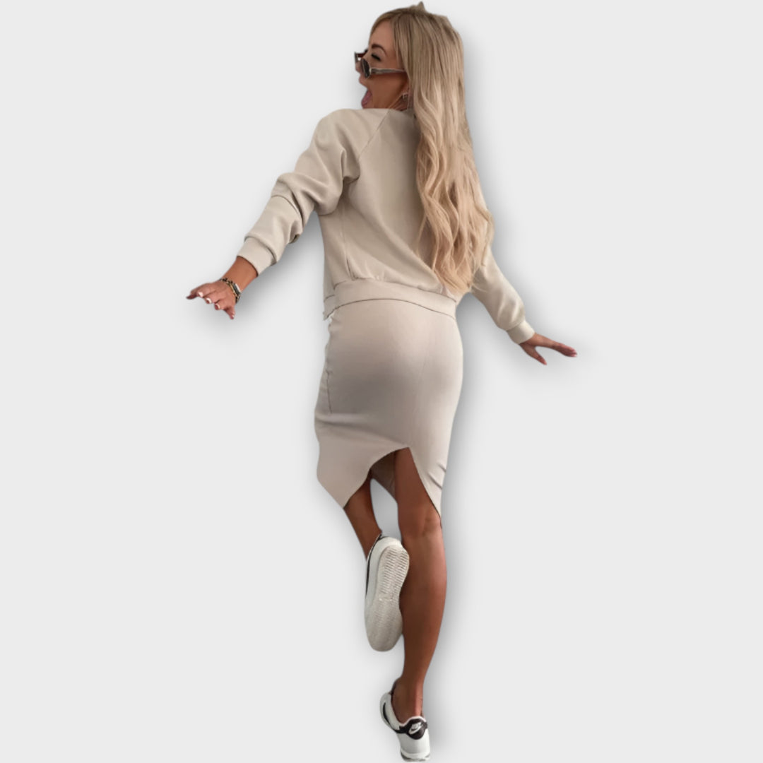 Σετ 2 Τεμαχίων με Φόρεμα & Σακάκι