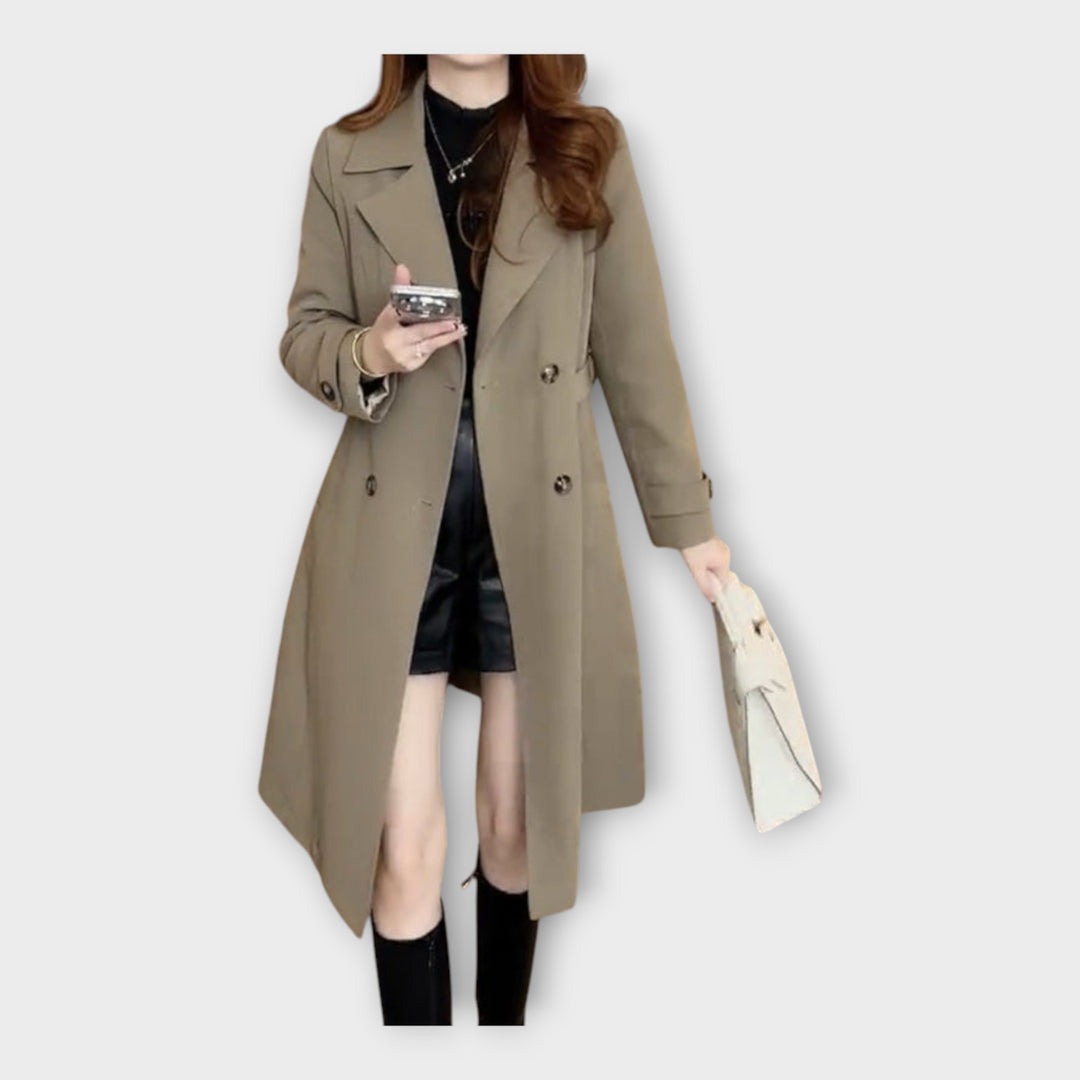 Μακρύ Παλτό με Κομψή Γραμμή