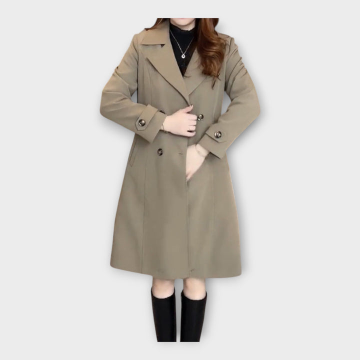 Μακρύ Παλτό με Κομψή Γραμμή
