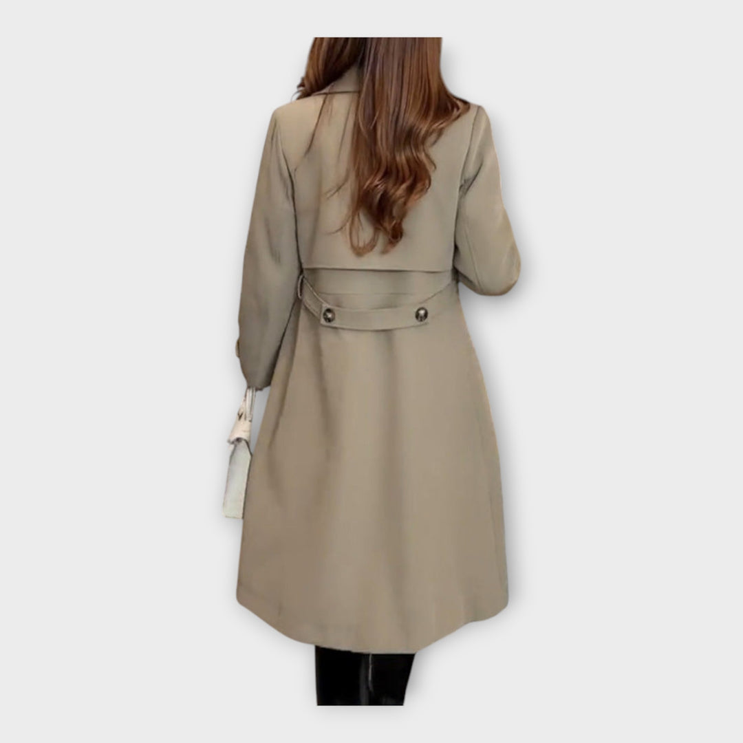 Μακρύ Παλτό με Κομψή Γραμμή