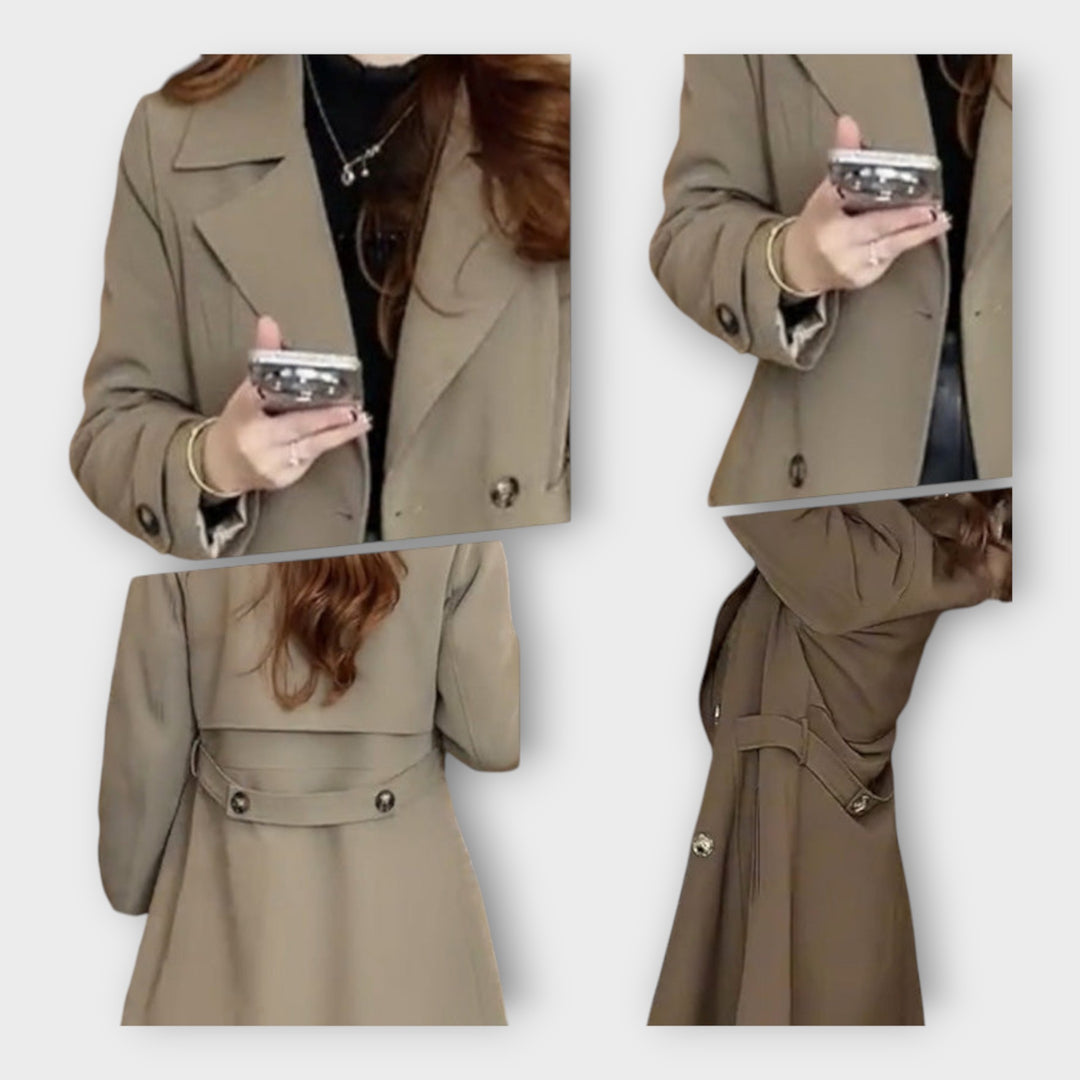 Μακρύ Παλτό με Κομψή Γραμμή