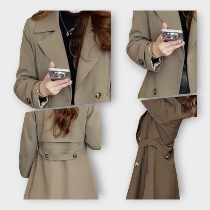 Μακρύ Παλτό με Κομψή Γραμμή