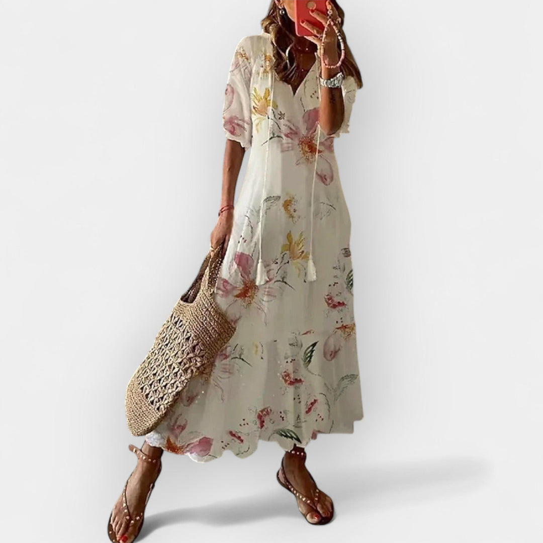 Μάξι Φόρεμα σε Στυλ Boho