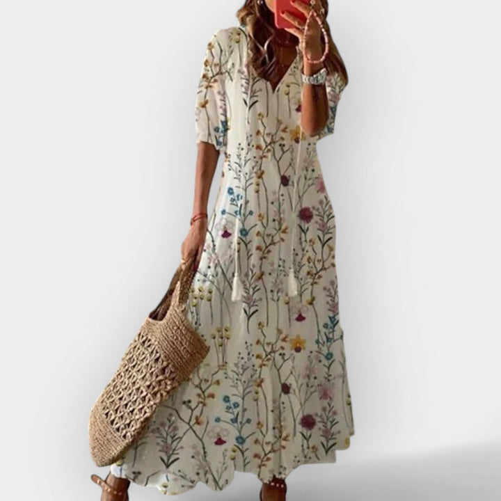 Μάξι Φόρεμα σε Στυλ Boho
