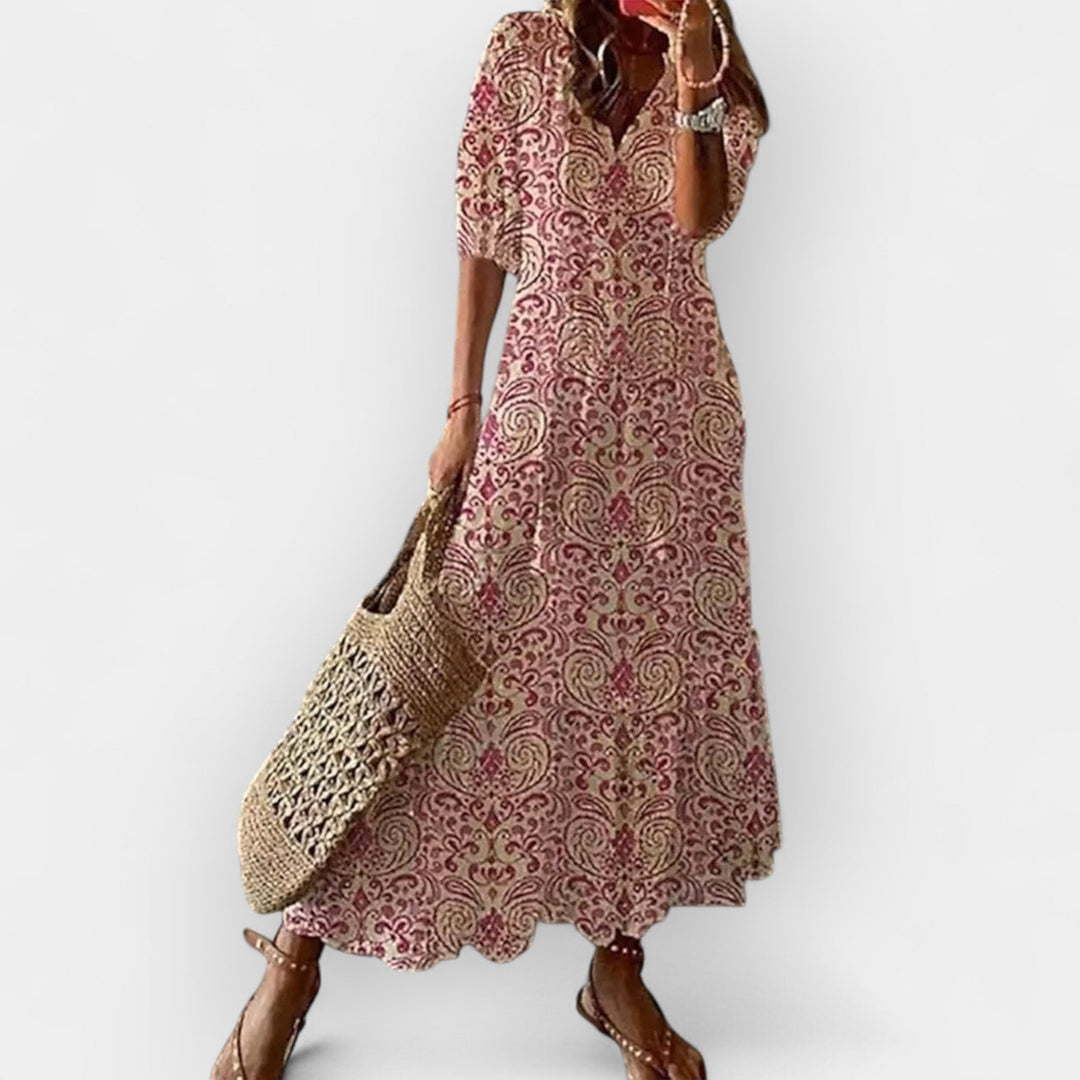Μάξι Φόρεμα σε Στυλ Boho